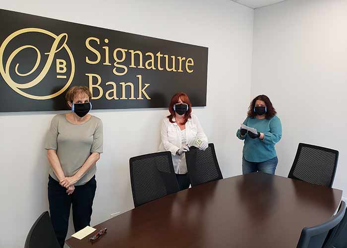 Bank Tellers at Signature Bank