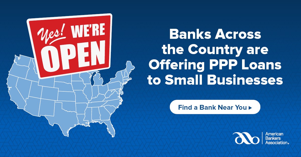 Banks Across the Country are Offering PPP Loans to Small Businesses, Find a Bank Near You