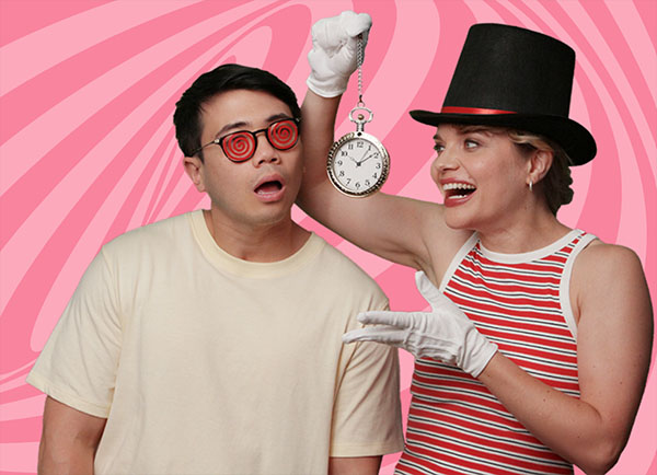 Snap Out of It Campaign: Magician with timewatch putting person into a trance
